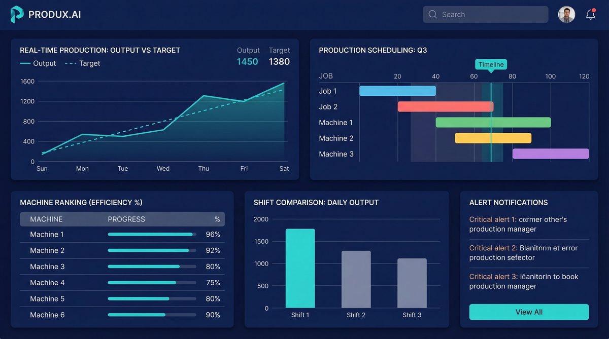 Dashboard Produção eFact